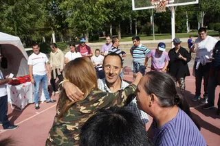 Decenas de discapacitados se reúnen en el parque de los Jesuitas