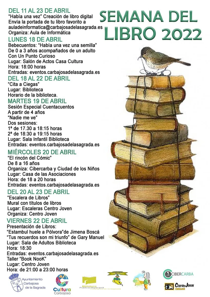 Cartel Semana del Libro 2022