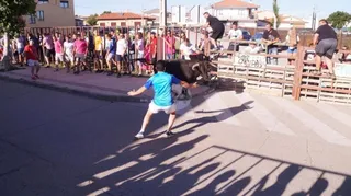 Fiestas Villoruela 2016: Toro del cajón (viernes)