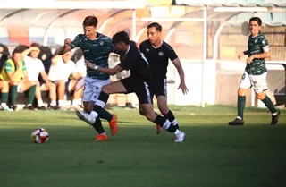 Imagen del amistoso entre el Salamanca CF UDS - CD Guijuelo | FOTO CD GUIJUELO