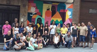 Un mural por la diversidad