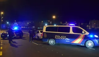 Control de la Policía Nacional. Archivo