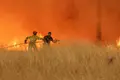 Un rayo provoca un incendio en Guijuelo durante la tormenta