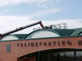 Obras pabellon podeliportiva