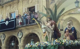 La procesión del Domingo de Ramos será especial por el 75 aniversario de la Junta de Cofradías
