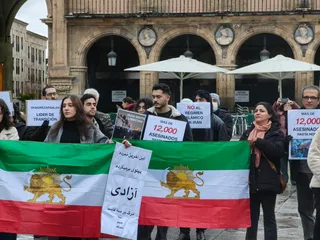 El pueblo iraní alza la voz en Salamanca por la libertad y la democracia