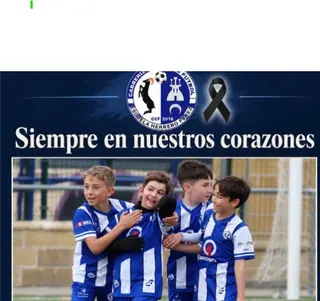 Recuerdo del Cabrerizos a Alfonso. 