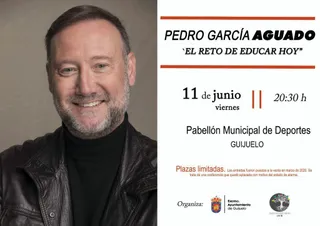 Pedro García Aguado impartirá una charla a las familias de Guijuelo sobre educación de los jóvenes