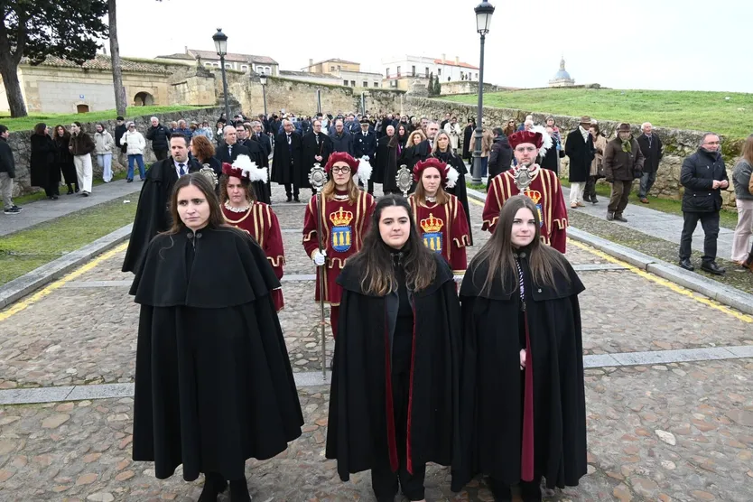 Procesión por San Sebastián en Ciudad Rodrigo