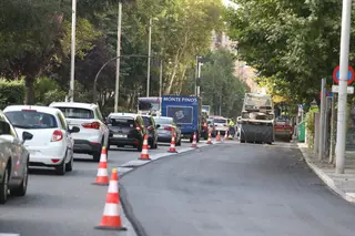 Restricciones de tráfico en la glorieta de El Viti y paseo de Torres de Villarroel por obras de asfaltado