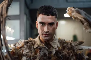 Dulzaro. Imagen promocional de su primer álbum, 'Ícaro'
