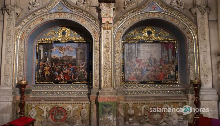 Restauracion de obras en la catedral