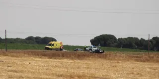 Tres personas trasladadas al Hospital tras un accidente entre dos turismos en Paradinas de San Juan | A Tiempo Peñaranda