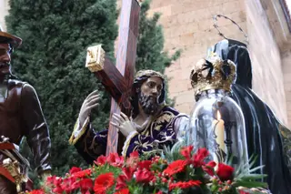 Procesión de Nuestro Padre Jesús Nazareno y Santo Entierro. Fotos Andrea M.