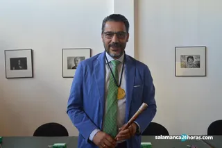 Ángel Luis Peralvo, alcalde de Villamayor
