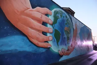 Inauguración mural del Carmen