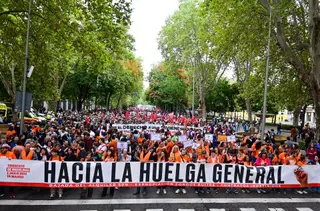 Manifestación por la vivienda digna en Madrid - DPA VÍA EUROPA PRESS