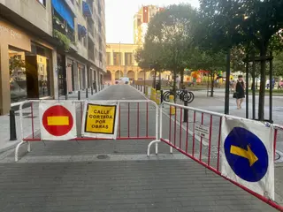 cortes de tráfico, obras