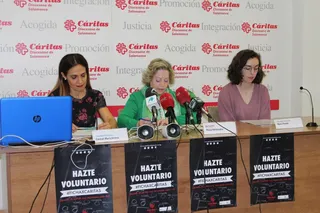 Presentación campaña voluntariado cáritas