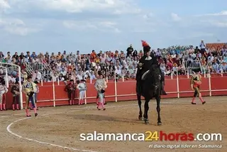 Novillada en Tamames