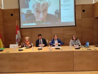 Inauguración encuentro 'La represión sobre la comunidad educativa en el distrito de Salamanca'