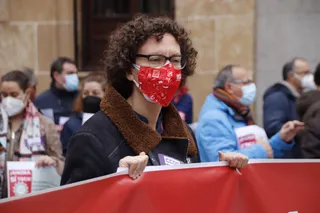 GALERÍA | Concentración de UGT y CCOO.