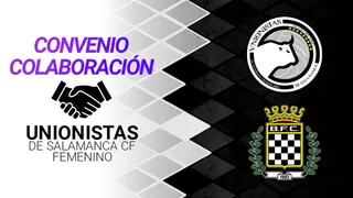 Imagen del convenio entre Unionistas y Boavista | FOTO UNIONISTAS CF