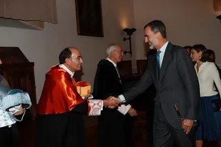 Inauguración de curso por los Reyes de España.