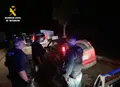 Imagen de la intervención de la USECIC en el lugar de los hechos