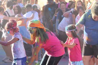 Color fest en La Velles. ARCHIVO 