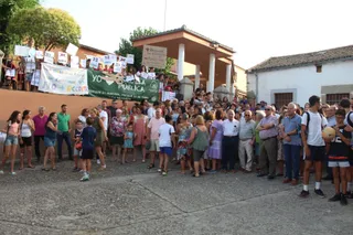 Concentración del AMPA en Santibáñez de Béjar