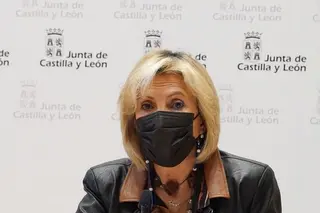La consejera de Sanidad, Verónica Casado. ICAL