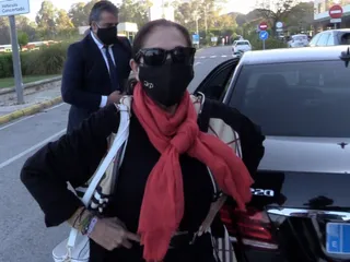 Isabel Pantoja abandona su encierro en Cantora y reaparece "con ganas" y visiblemente más delgada