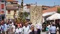 Procesión del Santísimo Cristo de las Batallas por las calles de Castellanos de Moriscos