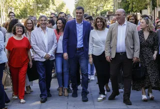 Acto de precampaña del PSOE en Córdoba