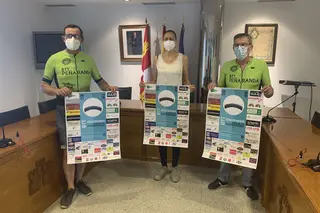 El club BTT Peñaranda y el Ayuntamiento de Peñaranda han presentado la VII Quedada BTT que se celebrará el 26 de septiembre