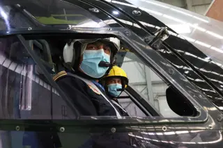 Helicóptero medicalizado del 112, aeropuerto de Matacán (25)