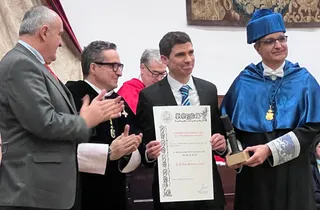 Íñigo Martincorena recibe el XV Premio 'Doctores Diz Pintado'. | S24H