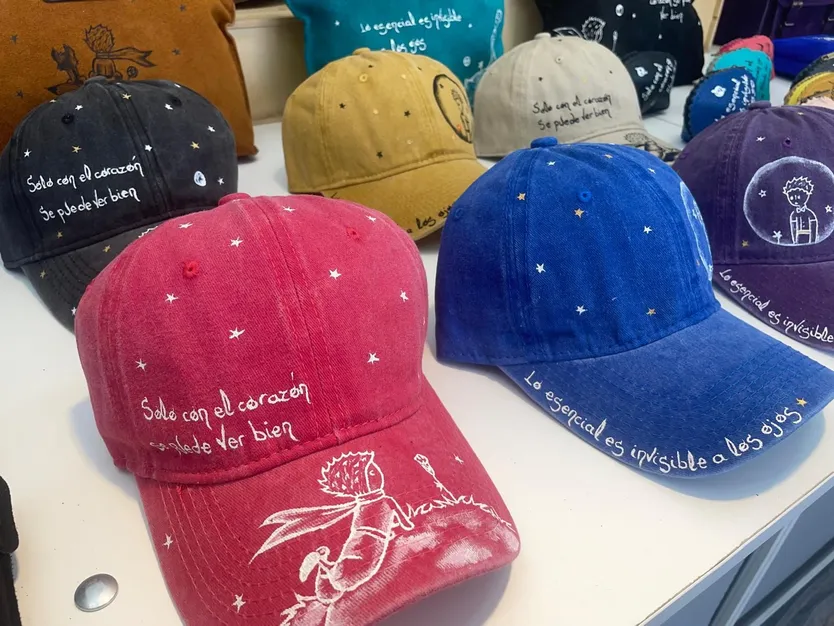 Gorras inspiradas en 