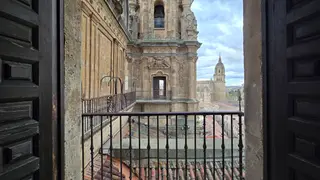 Vistas desde el Scala Coeli de Salamanca y su Catedral
