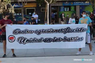 Vecinos de Garrido se concentran en contra de los ataques de “fascistas” sobre vecinos y establecimientos