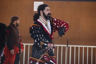 Exhibición de esgrima por el Siglo de Oro