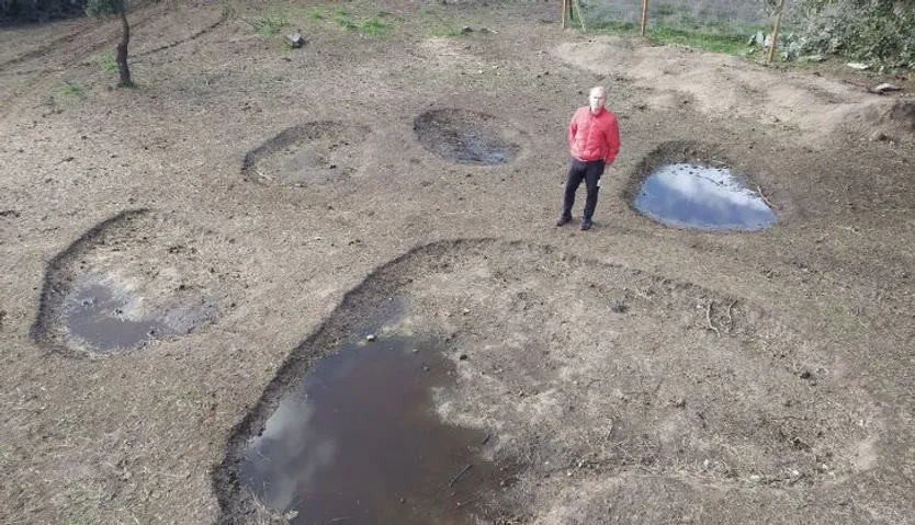 Huella, otra obra de Mario, refleja el peso del instinto en la personalidad
