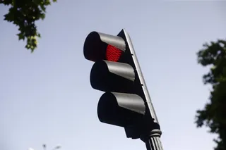Semáforo rojo. Foto EP