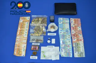 Mercancía incautada por Policía Nacional