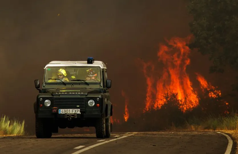 Incendio de El Payo, declarado nivel 2 con desalojo de los vecinos