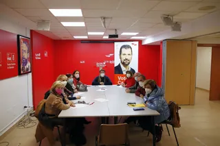 Reunión con representantes sindicales de la Junta de Personal del hospital