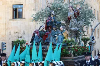 Procesión Oración en el Huerto. Foto Carlos H.G