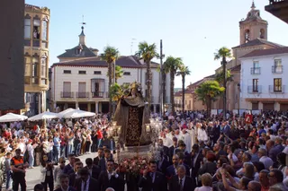 Procesión de Santa Teresa por Alba de Tormes