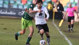 Imagen de un derbi entre el Salamanca CF UDS y el Guijuelo en el Helmántico | FOTO SALAMANCA24HORAS.COM